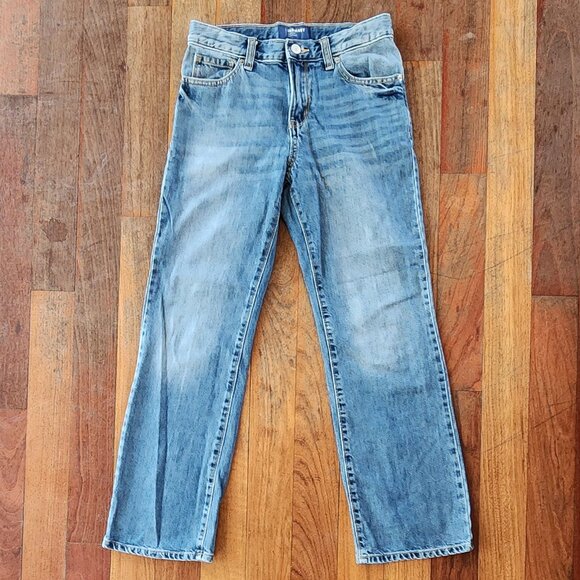 Old Navy Light Wash Boot-Cut Jeans Size 12 - Picture 1 of 16